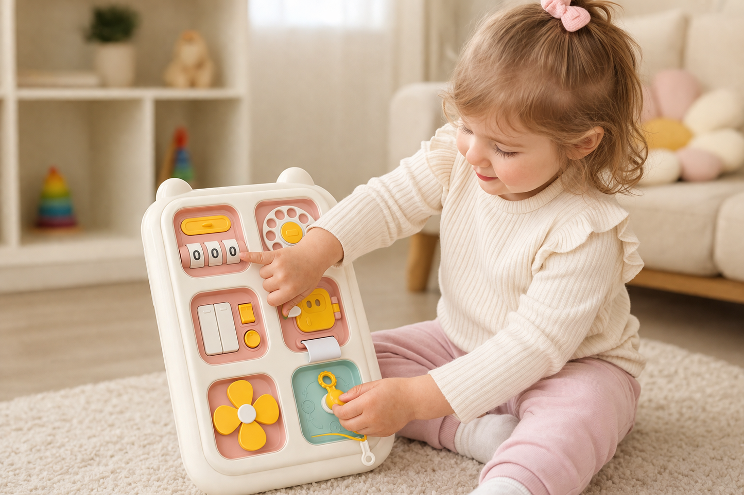 ZenTots Busy Board – Keep Your Toddler Busy Anywhere